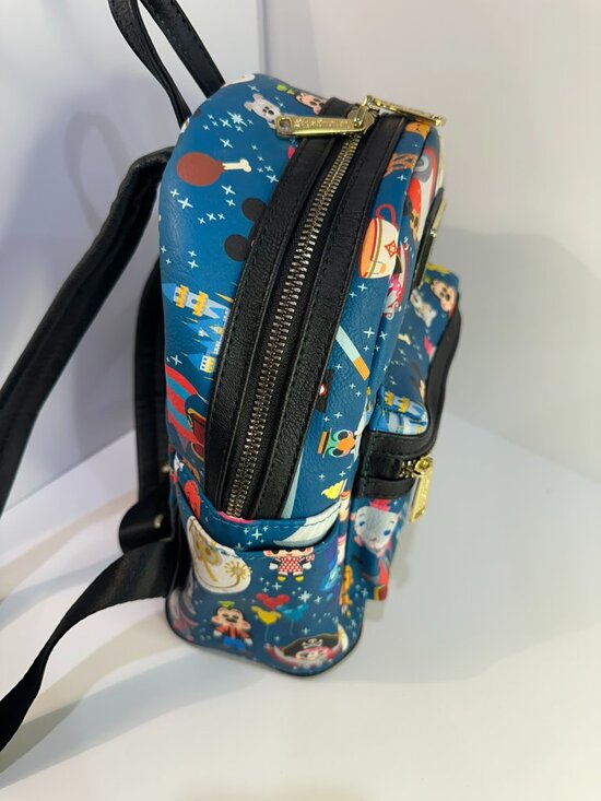 disney mini backpack mickey Loungefly Disney: & Minnie Mouse you might want to start thinking about planning a camping trip Mickey Mouse Woven Texture Mini